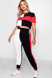 Plus Sports Stripe Co Ord Set Boohoo Plus Size Outfits Trendy Plus Size Clothing Sports Clothes Fashion Choose hot co ords this season with matching tops, skirts and more. plus sports stripe co ord set boohoo