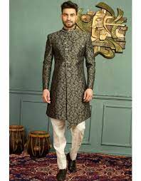 Olive Grey Nawabi Jacquard Sherwani Sherwani For Men Wedding Indian Men Fashion Groom Dress Men Read the best royal attitude status and nawabi shayari in hindi and share with your friends and family on whatsapp and facebook. www pinterest jp