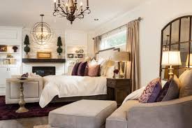 Transitional Bedroom Featuring A Rustic Glam Style By Blending Weathered And Worn With Sparkle And G Glam Master Bedroom White Bedroom Decor Bedroom Decor Cozy