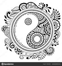 37 Mandala Yin Yang Besten Bilder Von Ausmalbilder