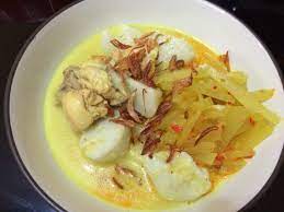 Lontong Opor Homemade