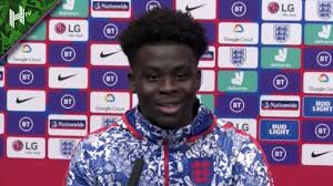 Bukayo saka goal came in his sixth appearance for england. England Debut Such A Special Moment England 3 0 Wales Bukayo Saka Press Conference Youtube