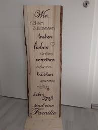 Holz Schild Familie Deko Geschenk Spruch Geburtsag Holzschilder Holzschilder Mit Spruchen Hochzeitsgeschenke Holz