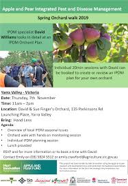 In ornamental crops integrated pest management for pest and disease. Apple And Pear Integrated Pest And Disease Management Workshop 7th November Yarra Valley