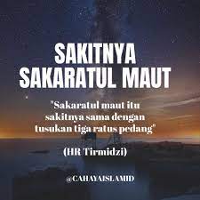 Yang saya ingin tanyakan disini adalah : Cahayaislam Id Sakaratul Maut Itu Sakitnya Sama Dengan Facebook