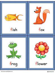 Free for commercial use ✓ high quality images. Letter F Words And Pictures Printable Cards Fish Fox Frog Flower Color Vocabulary Flash Cards Alphabet Word Wall Cards Word Wall Cards