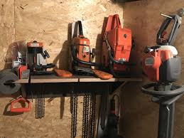 Chainsaw Holder Lawn Tool Storage Garage Storage Solutions Chainsaw