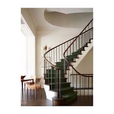 A New York Home By Designer Rita Konig Ritakonig Ritakonig Staircase Homestyle Homedecor Green Designinspiration In New York Homes House Styles Design