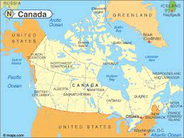 Canada map and satellite image. Canada Map Infoplease