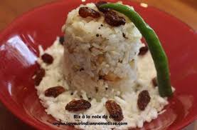 Riz A La Noix De Coco Saveur Indienne Metisse