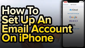 How To Set Up An Email Account On Iphone Youtube