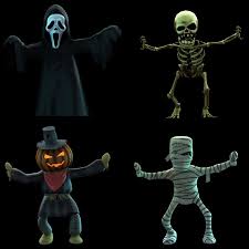 4 Cartoon Ghost 3d Model Ghost Cartoon 3d Model Ghost