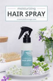 Cup dried chamomile 1/2 cup / 120 ml / 4 fl oz distilled water 1/2 tsp / 3g /0.1oz. Diy Moisturizing Hair Spray Hydrating Hair Mist Recipe
