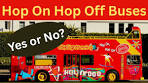 Hop On Hop Off Buses: Pros and Cons of these Tour Buses - YouTube
