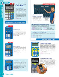 2019 Fall Calculator Supplement Pages 1 12 Text Version