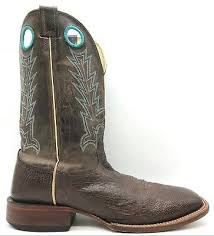 Cavenders Mens Caramel Leather Square Toe 8 5 D Cowboy Boots