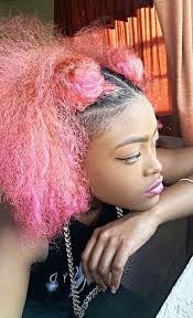 Blackhaiirstyles Hair Styles Natural Hair Styles Dyed Natural Hair