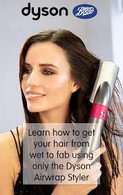 How To Use The Dyson Airwrap Styler Boots Dyson Hair Your Hair