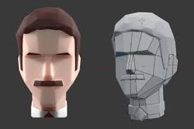 In this tutorial you will learn how to build a basic rigging system for a low poly character using blender. Made This Tried Multiple Times To Make A Female Head That Fits The Same Low Poly Ascetic But It Always Looks T Low Poly Character Low Poly Models Low Poly Art