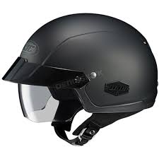 Matte Black Is Cruiser Half Helmet 488 611