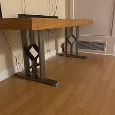 Super Heavy Duty Design Modern Table Base 2 Bars With Etsy In 2020 Dining Table Bases Modern Table Base Modern Table