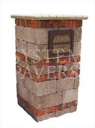 Find any ideas, home ideas, living room, apartment, bedroom, bathroom, kitchen, diy pallet ideas and many check out these easy diy wooden homemade mailbox ideas, make your letter carrier do a double build a custom mailbox | how to build a mailbox and install a mailbox post the right way. Stone Mailboxes Customized Designs Installations System Pavers