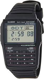 In data bank advanced technology is used that information is easily accessible. Amazon Com Casio Men S Dbc32 1a Data Bank Black Digital Watch Clothing Shoes Jewelry