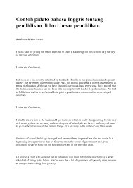 Maybe you would like to learn more about one of these? Text Pidato Bahasa Inggris Pigura