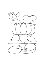 Check it out and have fun. Coloring Pages Lotus In Pound Coloring Pages