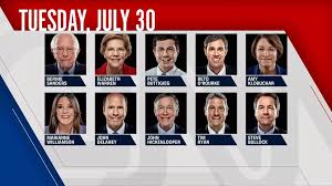 Thedraw Here S The Final Lineup For Cnn S Democratic Debates