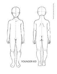 You can outline a couple of horizontal lines to create the borders, and add your lines within them. Kid Fashion Figure Templates Etsy Fashion Figure Templates Fashion Figures Fashion Figure Drawing