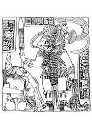 Art Maya British Museum 3 Mayas Azteques Et Incas Coloriages Difficiles Pour Adultes