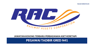We did not find results for: Perbadanan Aset Keretapi Railway Assets Corporation Kerja Kosong Kerajaan