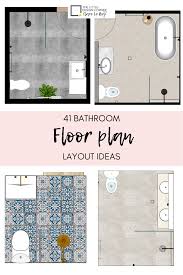 This design will accommodate a swing door but a pocket door would also work well. Bathroom Layout Ideas The Little Design Corner