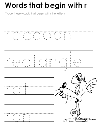 standard block printing tracers beginning consonant sounds