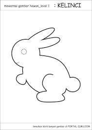 Berikut ini adalah beberapa gambar kelinci warna hitam putih. Pin Di School Learning