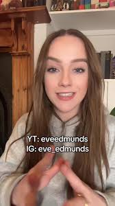 My YouTube is eveedmunds and my IG is eve_edmunds they’re both linked