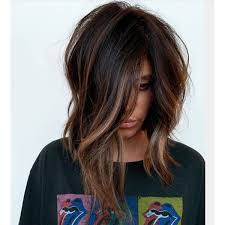 They can be subtle highlights or her black hair is broken up by some dark brown sugar highlights; Caramel Highlights On A Dark Brunette Base Behindthechair Com