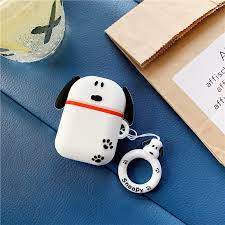 buy snoopy charlie airpods case finger ring earphone cover case airpod case snoopy