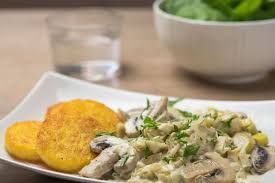 Polenta Croustillante Fondue De Poireaux Et Champignons Recette Polenta Polenta Cuisine Vegetarienne