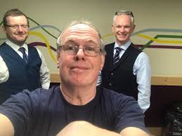 I don't know, you wait all day for one England Football Manager to come  along, then two turn up in the studio !