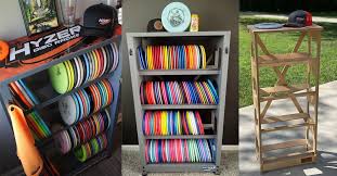 If you have enough space to show your collection, you can buy a dvd rack to store your large dvd collection. Rack Em Up Great Disc Golf Disc Storage Options