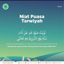 Puasa tarwiyah adalah puasa yang dilaksanakan pada 8 dzulhijjah, adapun dalil dari pelaksanaan puasa tarwiyah adalah sebagai berikut ini: B2c3w Zrf584vm