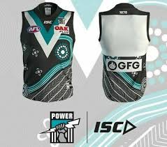 Old port canal s/c , cnr church & leadenhall sts. Port Adelaide Power Afl Isc Indigenous Guernsey Sizes S 5xl T9 Ebay