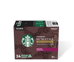 Starbucks toasted graham flavored coffee k cups keurig 10 ct 3.3 oz k cup. Starbucks Sumatra Single Origin K Cup Coffee Pods 24 Count