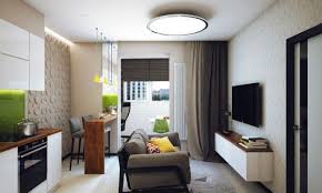 Minimalist 1 Bedroom Apartment Designed For A Young Man Apartment Interior Apartment Bedroom Decor One Room Apartment Decorating