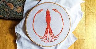 Top patrons become a patron to have your name listed above and gain exclusive access to extra content. How To Cross Stitch A Giant Squid Natural History Museum