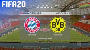 Im supercup behält der rekordmeister im klassiker in dortmund letztlich verdient mit 3:1 die oberhand. Fifa 20 Fc Bayern Munchen Vs Borussia Dortmund Sanderson Park Youtube