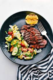 The best cuts of steak to use on a salad are: Flat Iron Steak With An Amazing Sauce Chelsea S Messy Apron