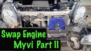 Baru2 ni kereta masuk bengkel sebab gasket terbakar. Tukar Engine Perodua Myvi Ke Engine Toyota Passo Racy K3 Part Ii Youtube
